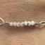 Bratara Therapy piatra lunii discuri 2-3mm si argint 925