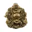 Statueta Feng Shui Buddha cu salba si pepita, 6cm