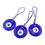 Amuleta Feng Shui cu ochi protector din sticla, rotund 3,5cm