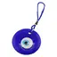 Amuleta Feng Shui cu ochi protector din sticla, rotund 6cm