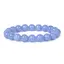 Bratara din Agat Bleu 6mm, pe elastic, 19cm, sfere
