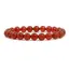 Bratara din Agat Rosu 6mm, pe elastic, 19cm, sfere