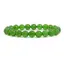 Bratara din Agat Verde 4-4,5mm, pe elastic, 19cm, sfere