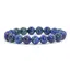 Bratara din Azurit 10mm, pe elastic, 19cm, sfere