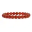Bratara din Carneol Orange 10mm, pe elastic, 19cm, sfere