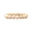 Bratara din Cristal River Fossil 4-4,5mm, pe elastic, 19cm, sfere