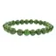 Bratara din Jad Verde 4-4,5mm, pe elastic, 19cm, sfere