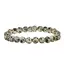 Bratara din Jasp Dalmatian 10mm, pe elastic, 19cm, sfere