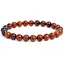 Bratara din Obsidian Mahon 4-4,5mm, pe elastic, 19cm, sfere