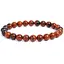 Bratara din Obsidian Mahon 6mm, pe elastic, 19cm, sfere