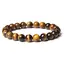 Bratara din Ochi de Tigru 4-4,5mm, pe elastic, 19cm, sfere
