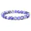 Bratara din Sodalit 4-4,5mm, pe elastic, 19cm, sfere