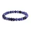Bratara din Sodalit A+ 6mm, pe elastic, 19cm, sfere mate