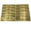 30 x Feng Shui - Bancnota aurie din polimer 1.000.000$ (en-gros, wholesale)