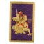 Card Feng Shui din metal Kuan Kung cu dragon, impotriva tradarii