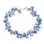 Bratara Kianit briolete fatetate 8x5mm si argint 925