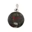 Pandantiv African Bloodstone cu montura din argint 925, A8