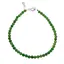 Bratara Cromdiopsid sfere fatetate 4mm si argint 925