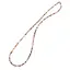 Colier Turmalina multicolora sfere fatetate 3-4mm si argint 925