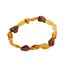 Bratara chihlimbar natural 12mm, culoare mix