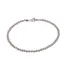 Bratara Cuart fumuriu sfere fatetate 3mm