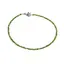 Bratara agat verde inchis sfere fatetate 2mm