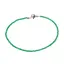 Bratara agat verde sfere 2mm