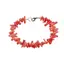 Bratara coral roz freeform 4-12mm