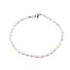 Bratara perle de cultura lunguiete albe 4-5mm