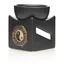 Vas aromaterapie din ceramica cu model Ying-Yang negru AR100