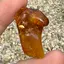 Chihlimbar rulat, cristal natural unicat, A31