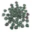 Pandantiv inima Agat verde, 20mm