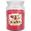 Lumanare parfumata Bispol borcan Premium line - Raspberry Cloud
