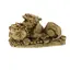 Statueta Feng Shui Dragon cu bolul prosperitatii din rasina 9cm