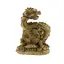 Statueta Feng Shui Dragon cu moneda din rasina 8cm