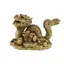 Statueta Feng Shui Dragon cu pui din rasina 10cm