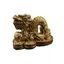 Statueta Feng Shui Dragon pe monede din rasina - 4cm