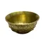 Bol Feng Shui din alama pentru prosperitate, auriu 12cm