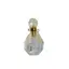 Pandantiv cristal natural Cristal de stanca sticluta model 3 cu agatatoare aurie, 3,6cm