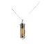Pandantiv cu varf si chipsuri din cristal natural Citrin, 6cm
