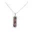 Pandantiv cu varf si chipsuri din cristal natural Sidef, 6cm