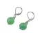 Cercei cu agatatoare aventurin, sfere 10mm si 4mm
