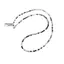 Colier cristale naturale Cuart turmalinat sfere, 3-4mm