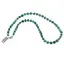 Colier Malachit natural cub 5-6mm si discuri fatetate 4mm