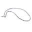 Colier Opal albastru discuri 4-5mm si discuri fatetate 4mm
