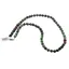 Colier Rubin in Zoisit discuri 5-7mm si discuri fatetate 3mm