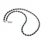 Colier Turmalina neagra sfere fatetate 5-6mm si discuri fatetate 3mm