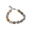 Bratara Opal Dendritic fatetat 8-10mm si discuri 4mm
