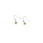 Cercei cu agatatoare Peridot briolete si Argint 925, 5-6mm