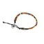 Bratara wrap Agat Carneolizat sfere 4mm